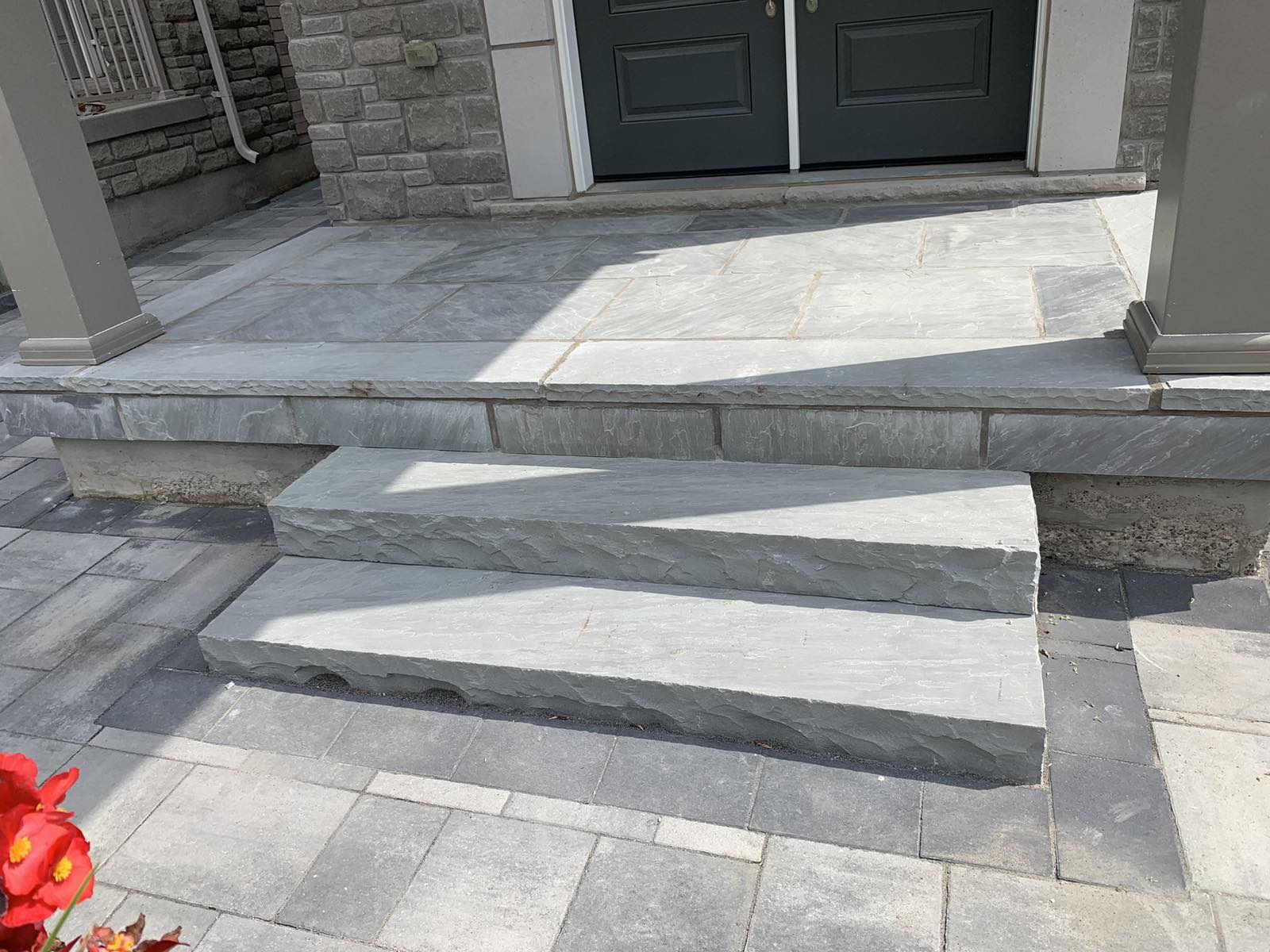 flagstone installation