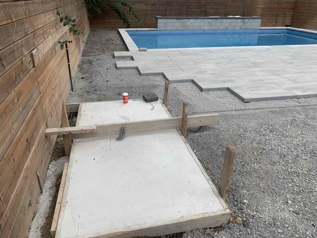 interlock around pool 2