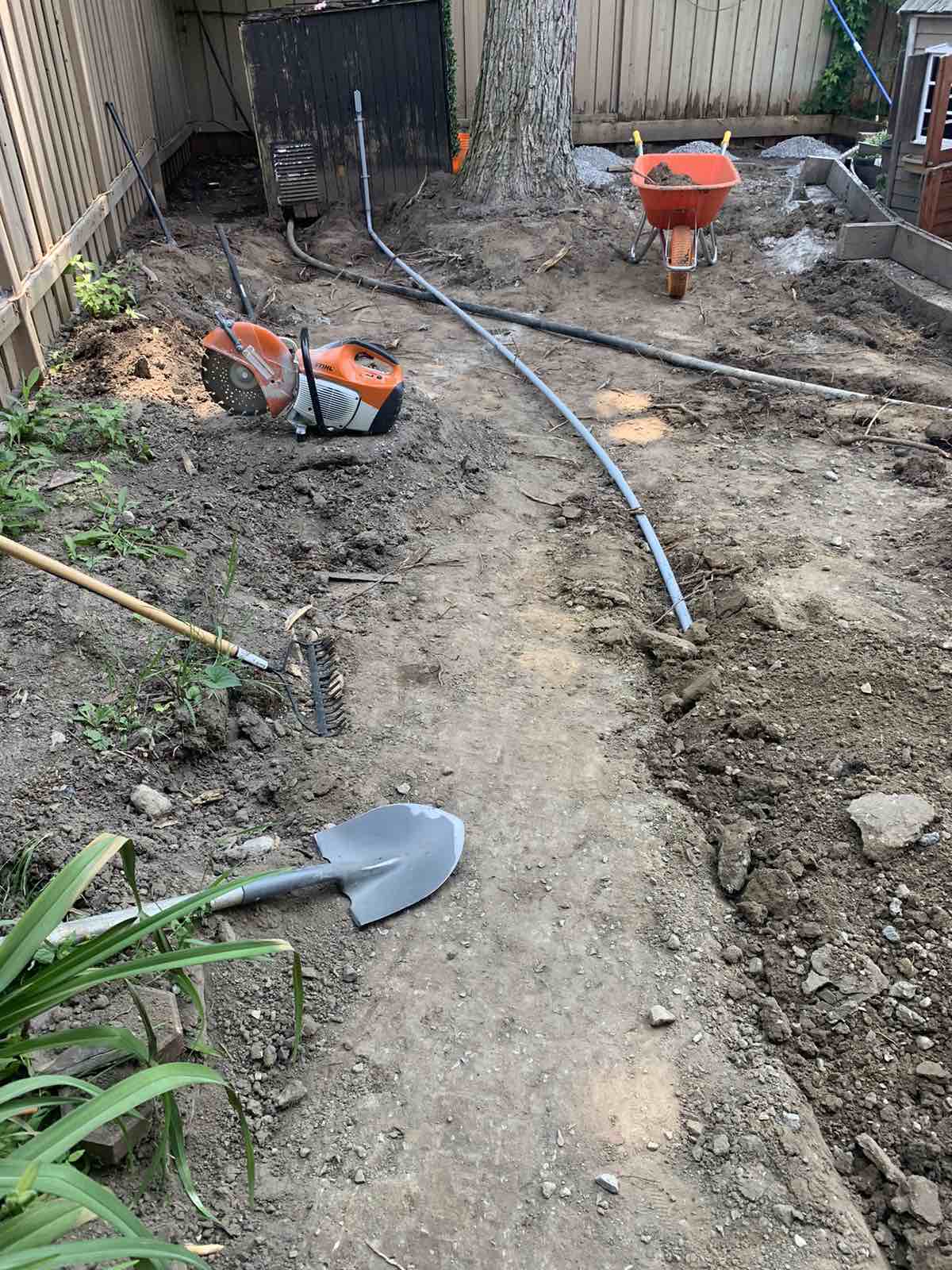 interlock backyard and sidewalk 6