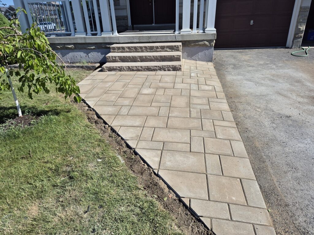 driveway interlocking