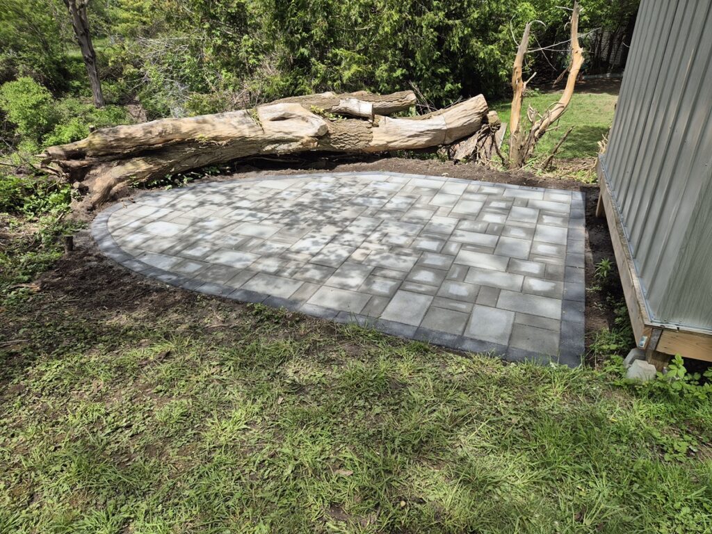 Backyard interlocking